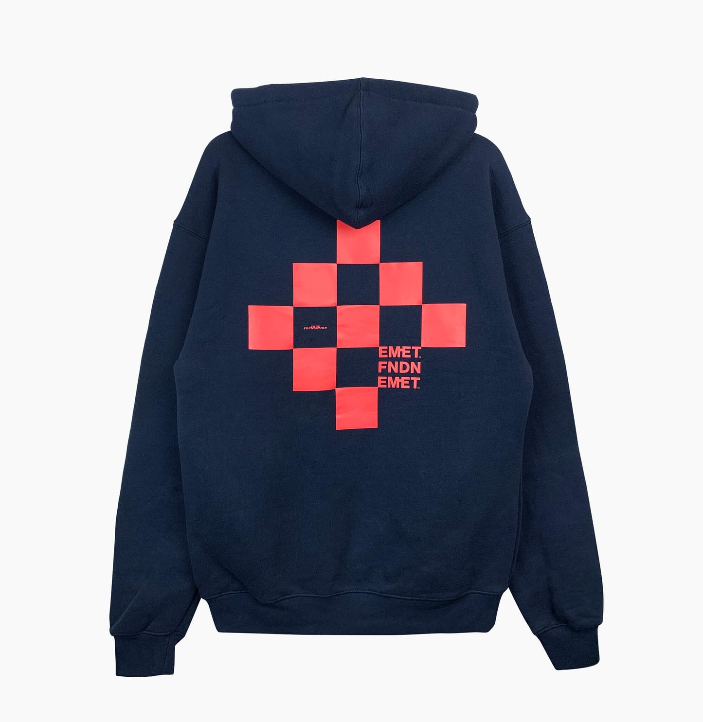 EMET Logo Navy Hoodie