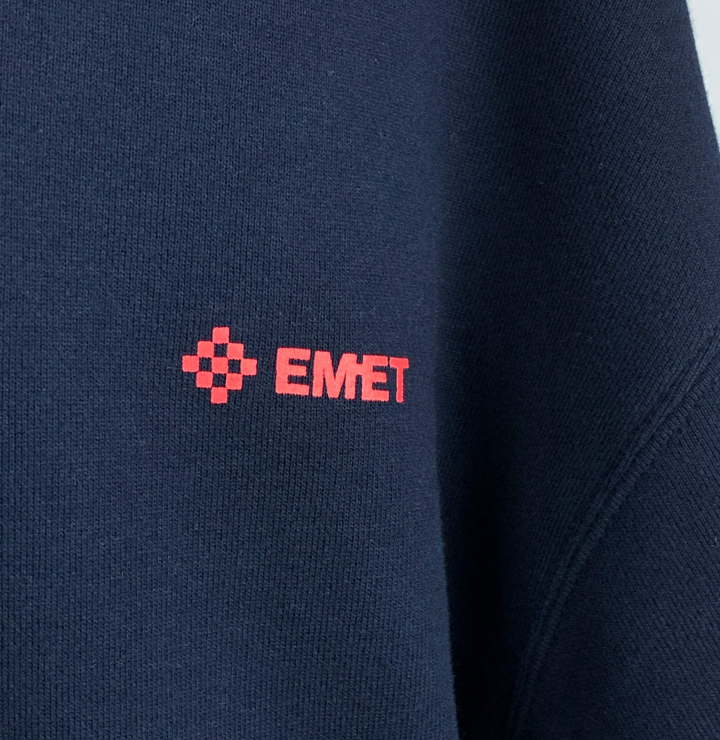 EMET Logo Navy Hoodie